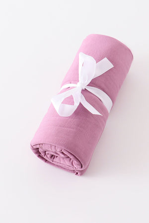 Baby Essentials -  Lavender bamboo swaddle blanket