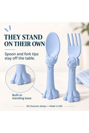 Spoon la la Toddler Spoon & Fork Set — 2 Pieces