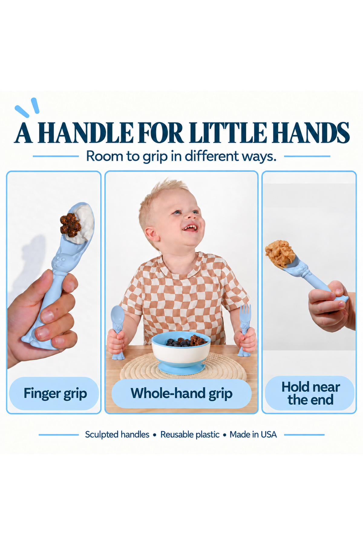Spoon la la Toddler Spoon & Fork Set — 2 Pieces