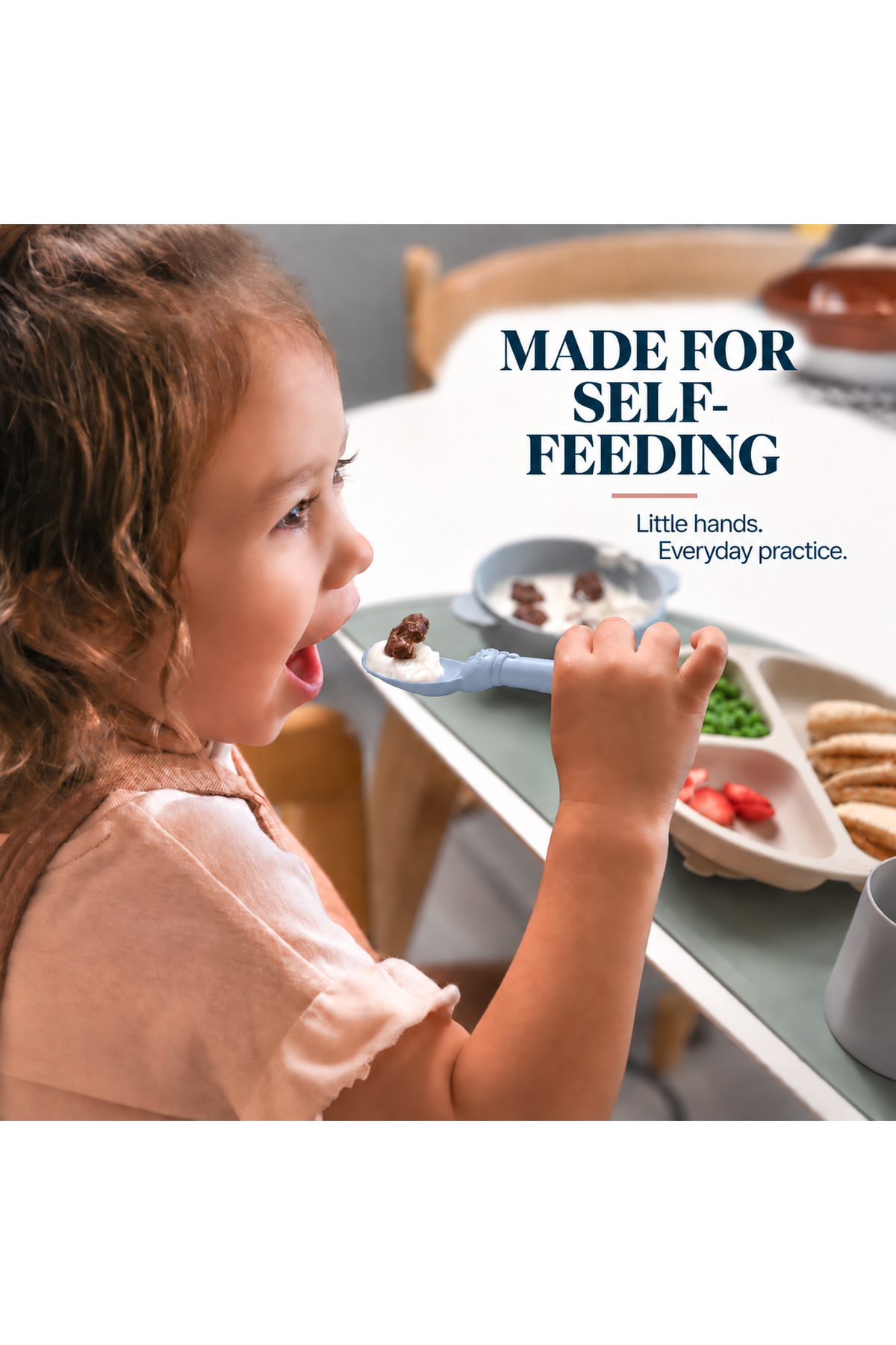 Spoon la la Toddler Spoon & Fork Set — 2 Pieces