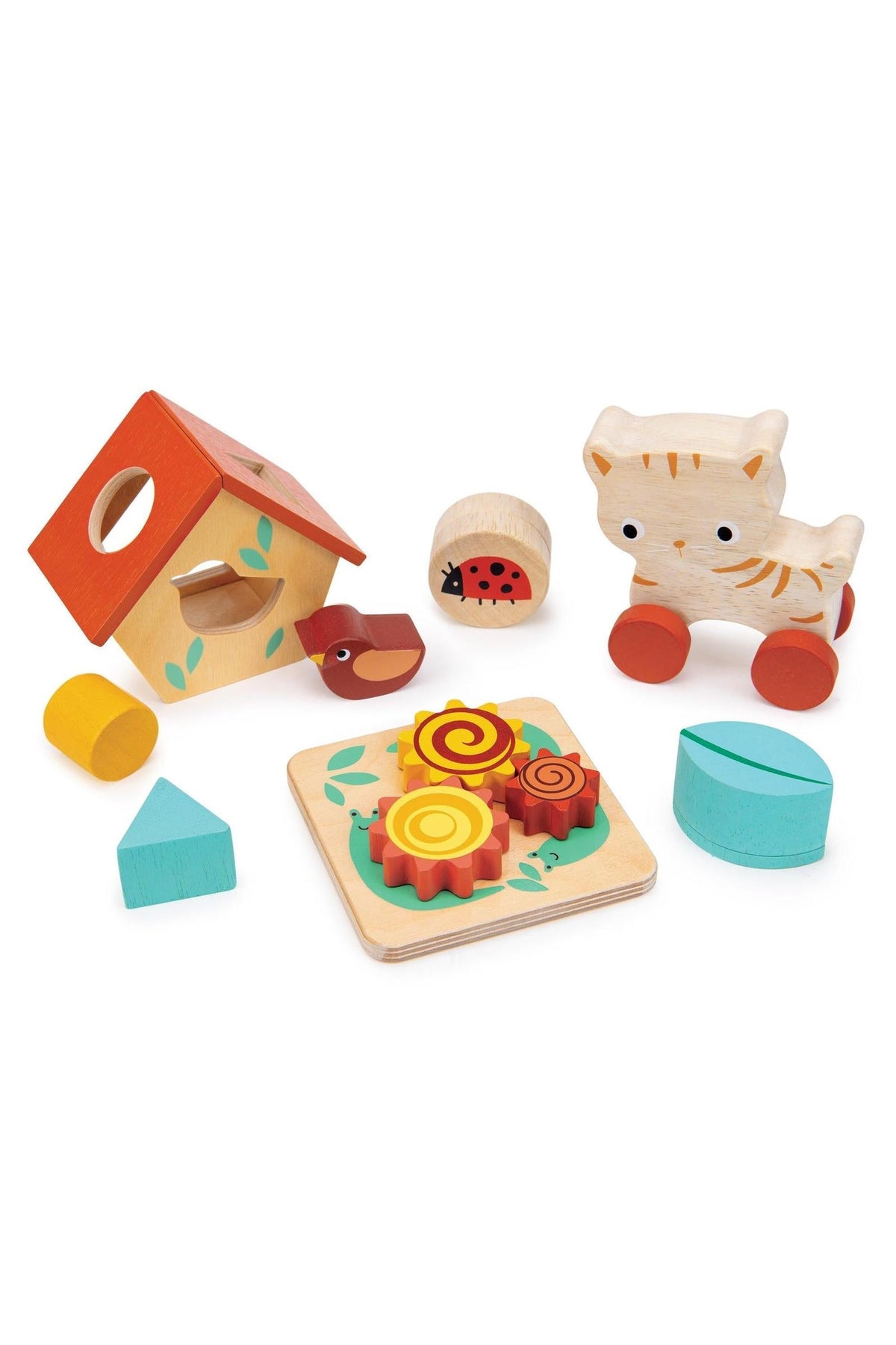 12 Months Garden Playtime Set | Mentari Wooden Toys