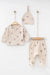 Balloon Print Baby Long-Sleeve Pants | 100% Cotton | Gift Set