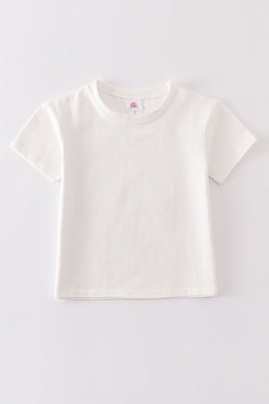 Baby's Ivory Bubble & Family Matching T-shirts | Gender Neutral  | Cotton