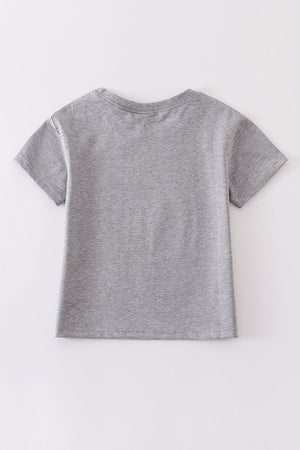 Baby's Gray Bubble & Family Matching T-shirts | Gender Neutral  | Cotton