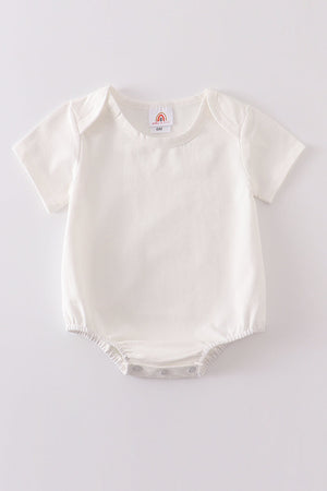 Baby's Ivory Bubble & Family Matching T-shirts | Gender Neutral  | Cotton