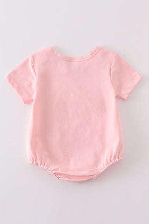 Baby Girls Soft Coral Bubble & Family Matching T-shirts  | Cotton