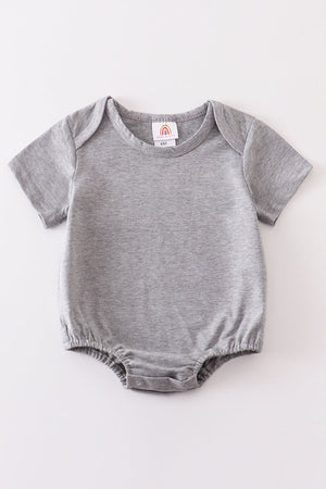 Baby's Gray Bubble & Family Matching T-shirts | Gender Neutral  | Cotton