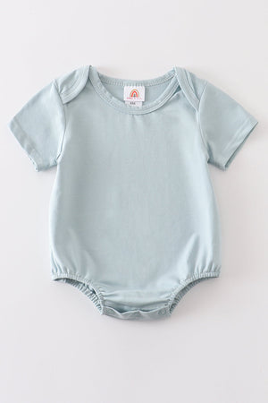 Baby's Blue Gray Bubble & Family Matching T-shirts | Gender Neutral  | Cotton