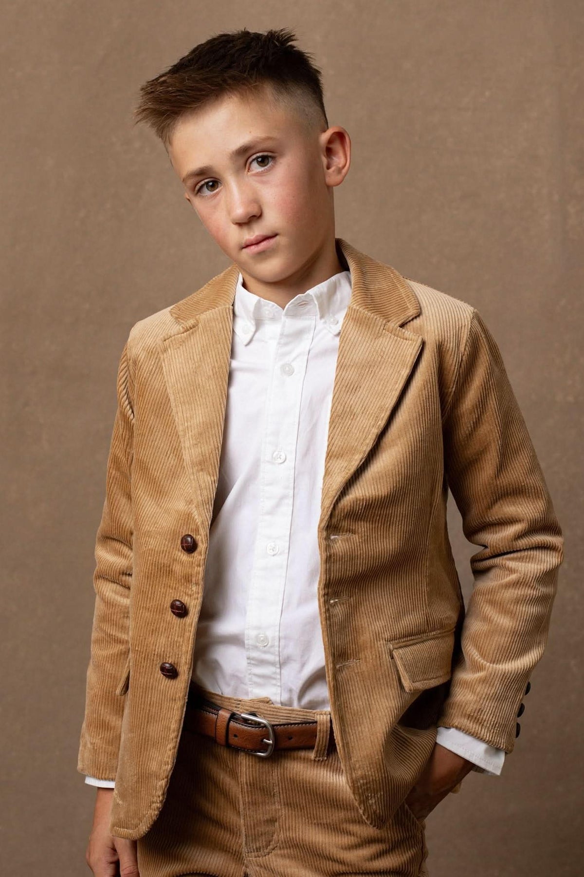 Hope & Henry Organic Cotton Corduroy Pant
