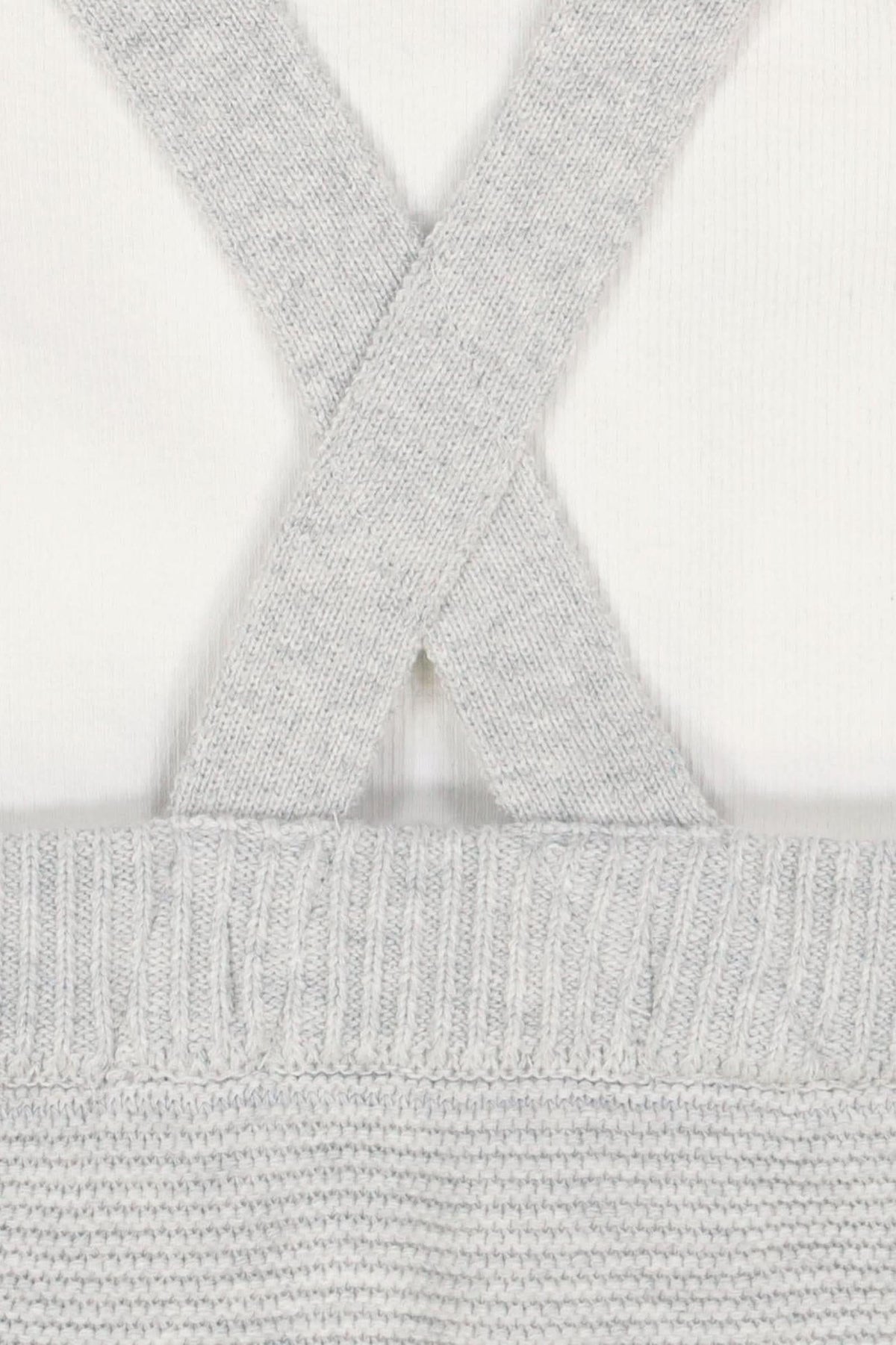 Hope & Henry Organic Cotton Knit Bodysuit and Sweater Overall Set