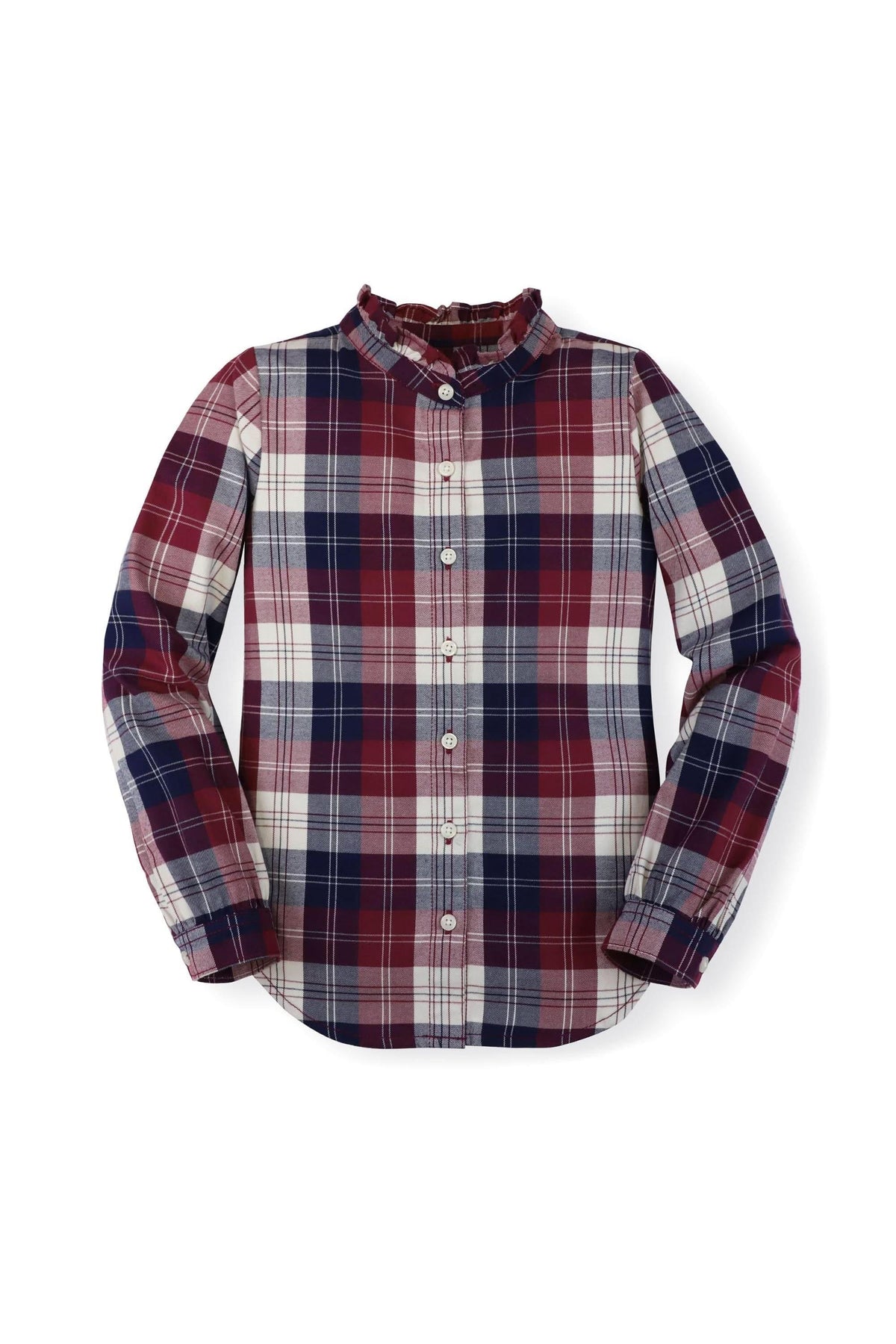 Ruffle Collar Shirt - Made with Organic Cotton - Baby