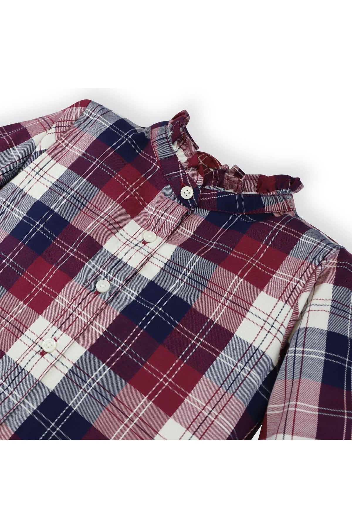Ruffle Collar Shirt - Made with Organic Cotton - Baby