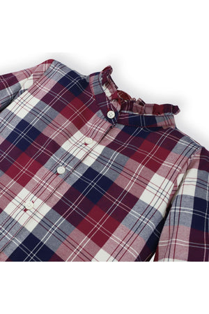 Ruffle Collar Shirt - Made with Organic Cotton - Baby