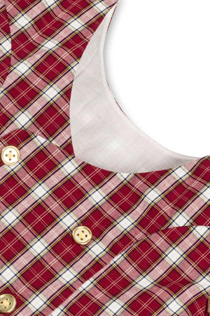 Short Sleeve Organic Cotton Schoolgirl Dress