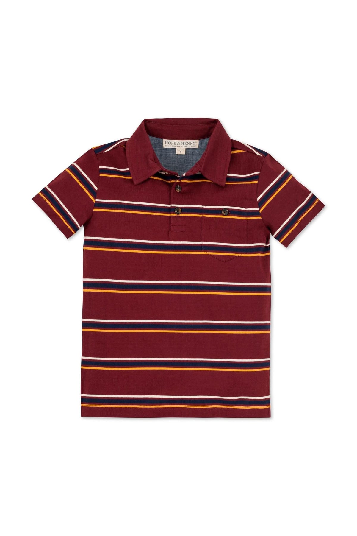 Hope & Henry Organic Cotton Jersey Polo - Baby