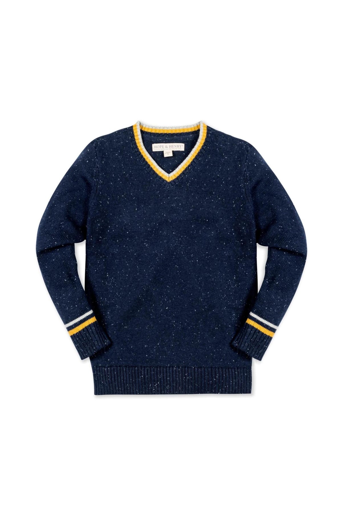 Hope & Henry Organic V-Neck Sweater | Toddler | Kids