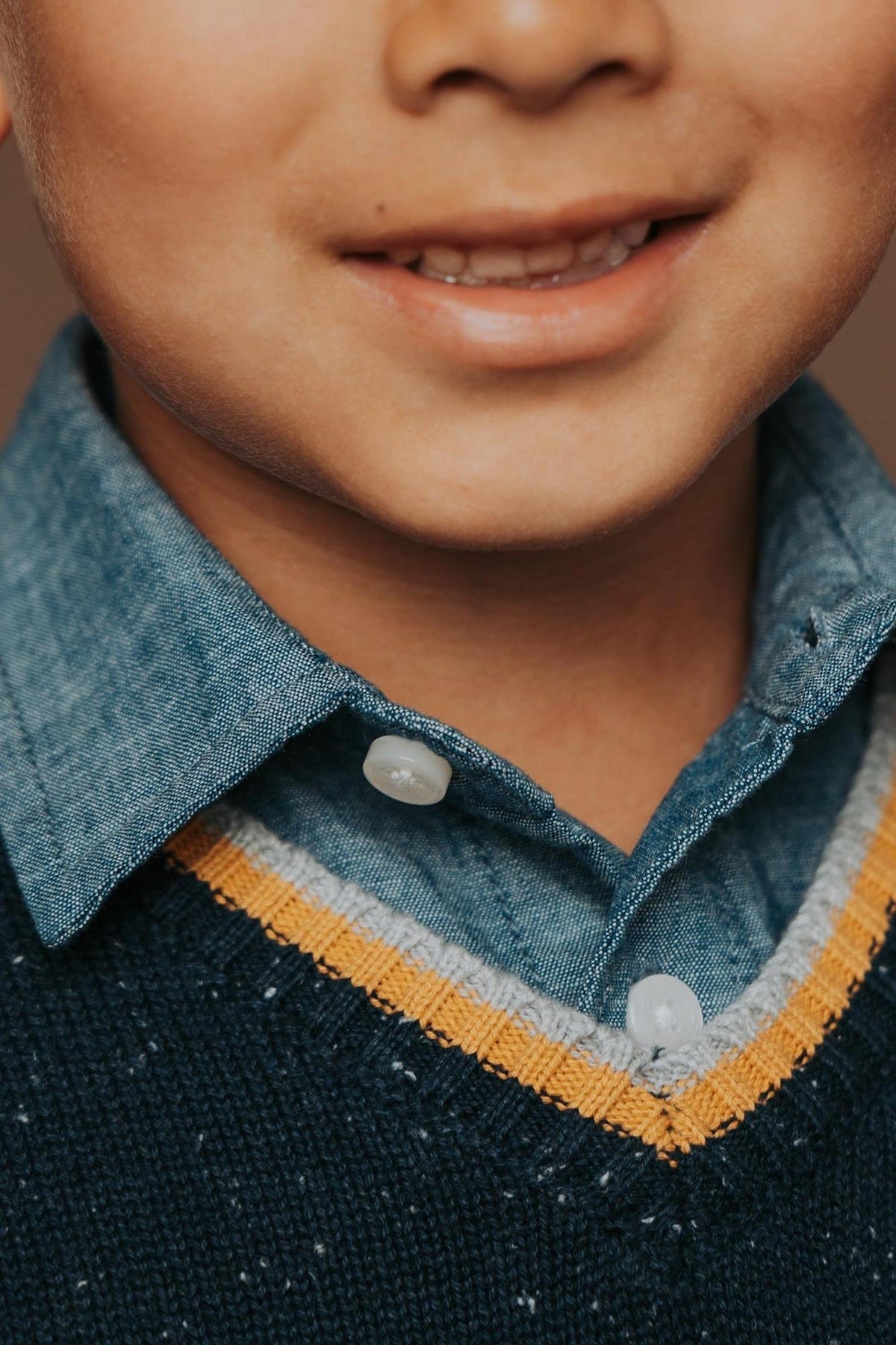 Hope & Henry Organic V-Neck Sweater | Toddler | Kids