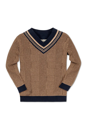 Hope & Henry Organic Cotton Intarsia Cricket Sweater