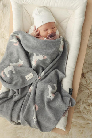 Knit Unicorn Luxury Swaddle Blanket | 100% OEKO Tex Pima Cotton