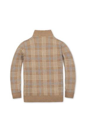 Hope & Henry Organic Cotton Mock Neck Sweater
