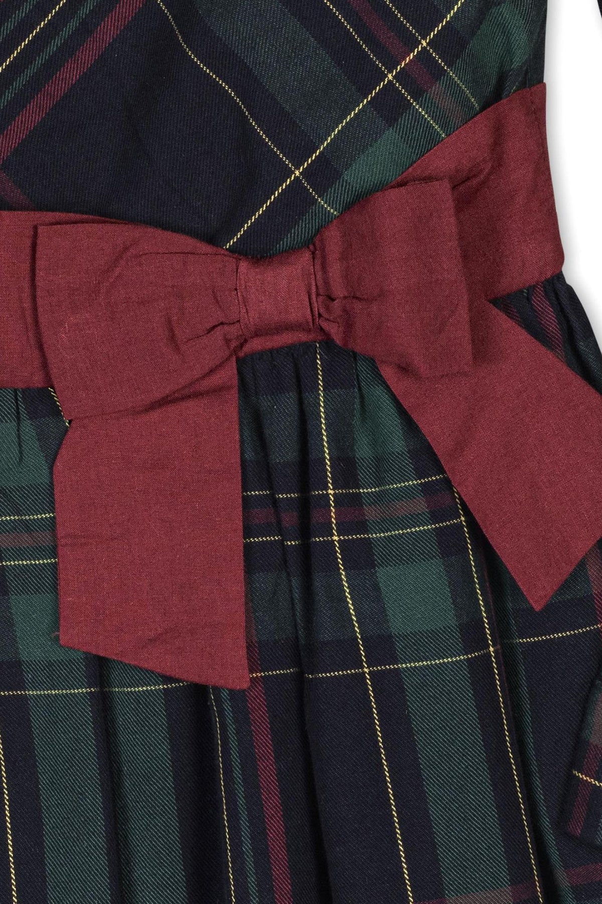 Organic Cotton Pleated Collar Party Dress