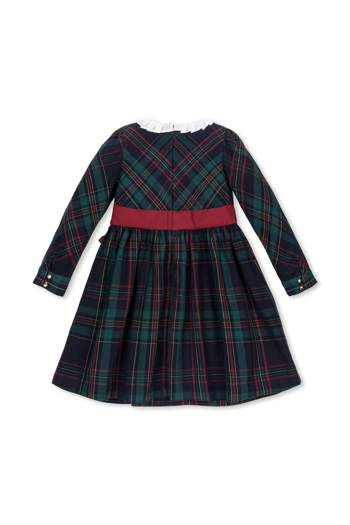 Organic Cotton Pleated Collar Party Dress