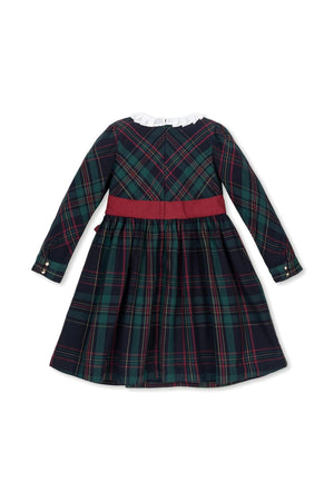 Organic Cotton Pleated Collar Party Dress