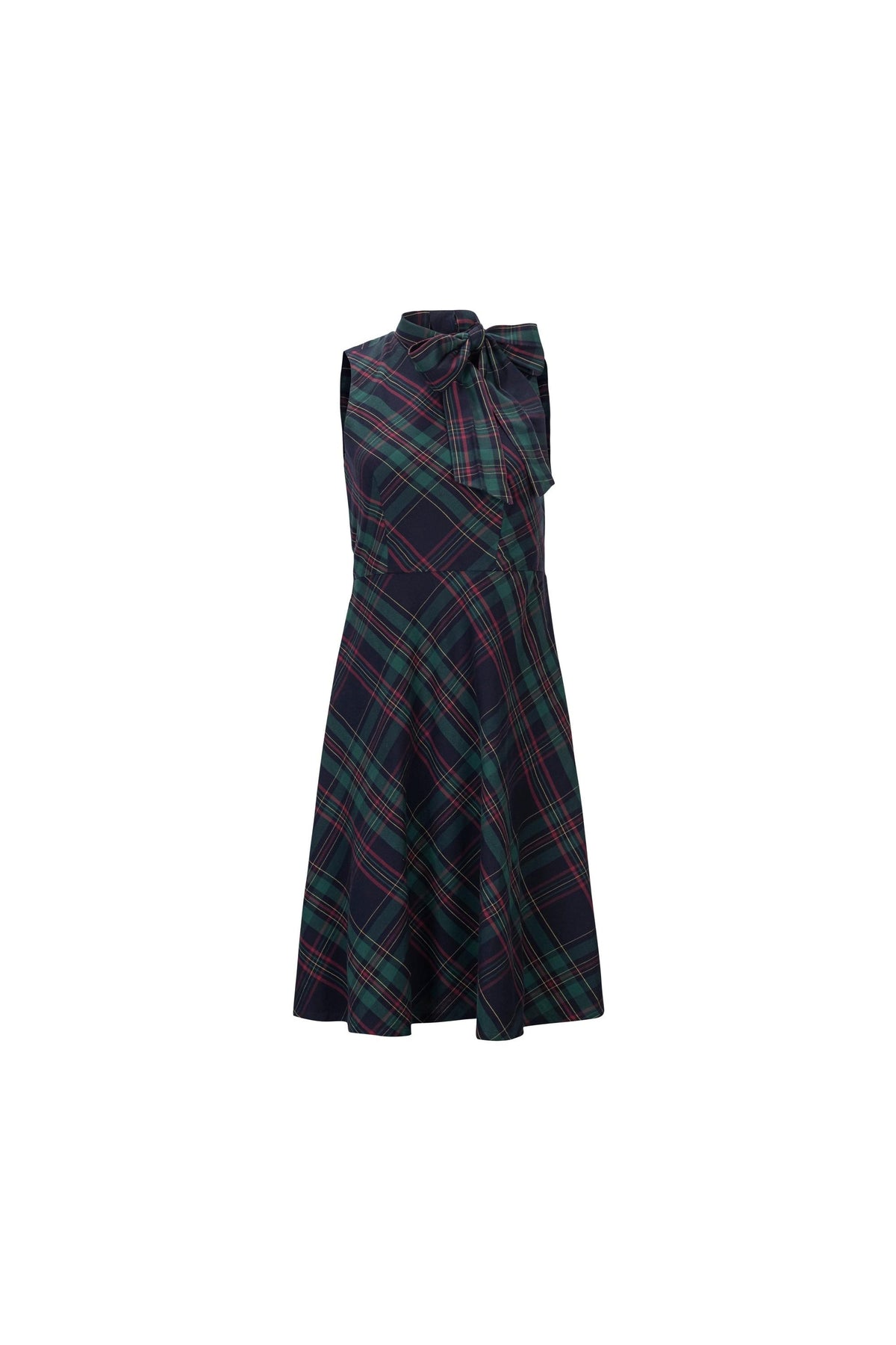 Organic Cotton Bow Neck Dress