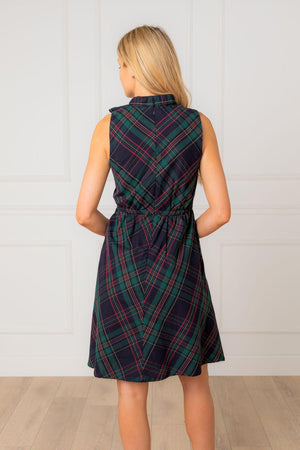 Organic Cotton Bow Neck Dress