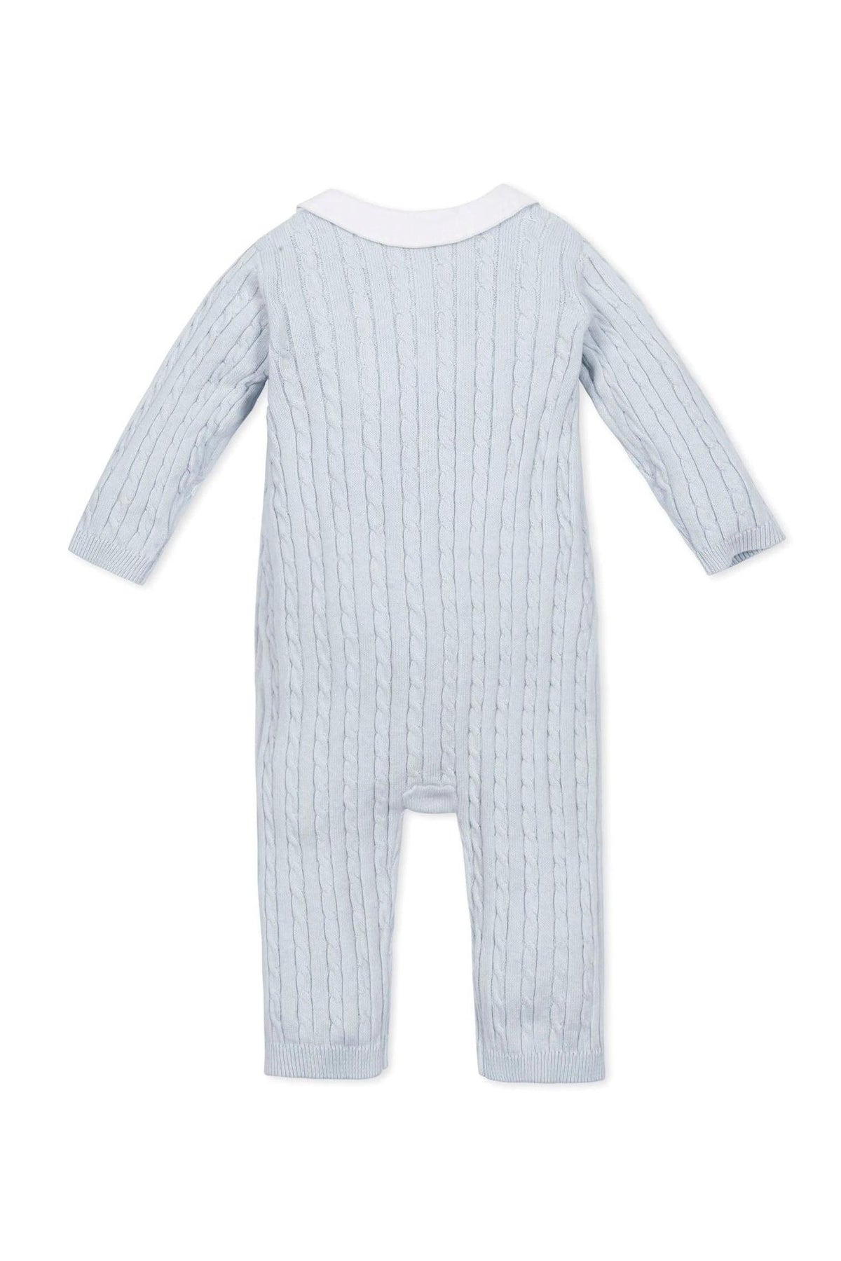 Hope & Henry Organic Cotton Peter Pan Collar Sweater Romper