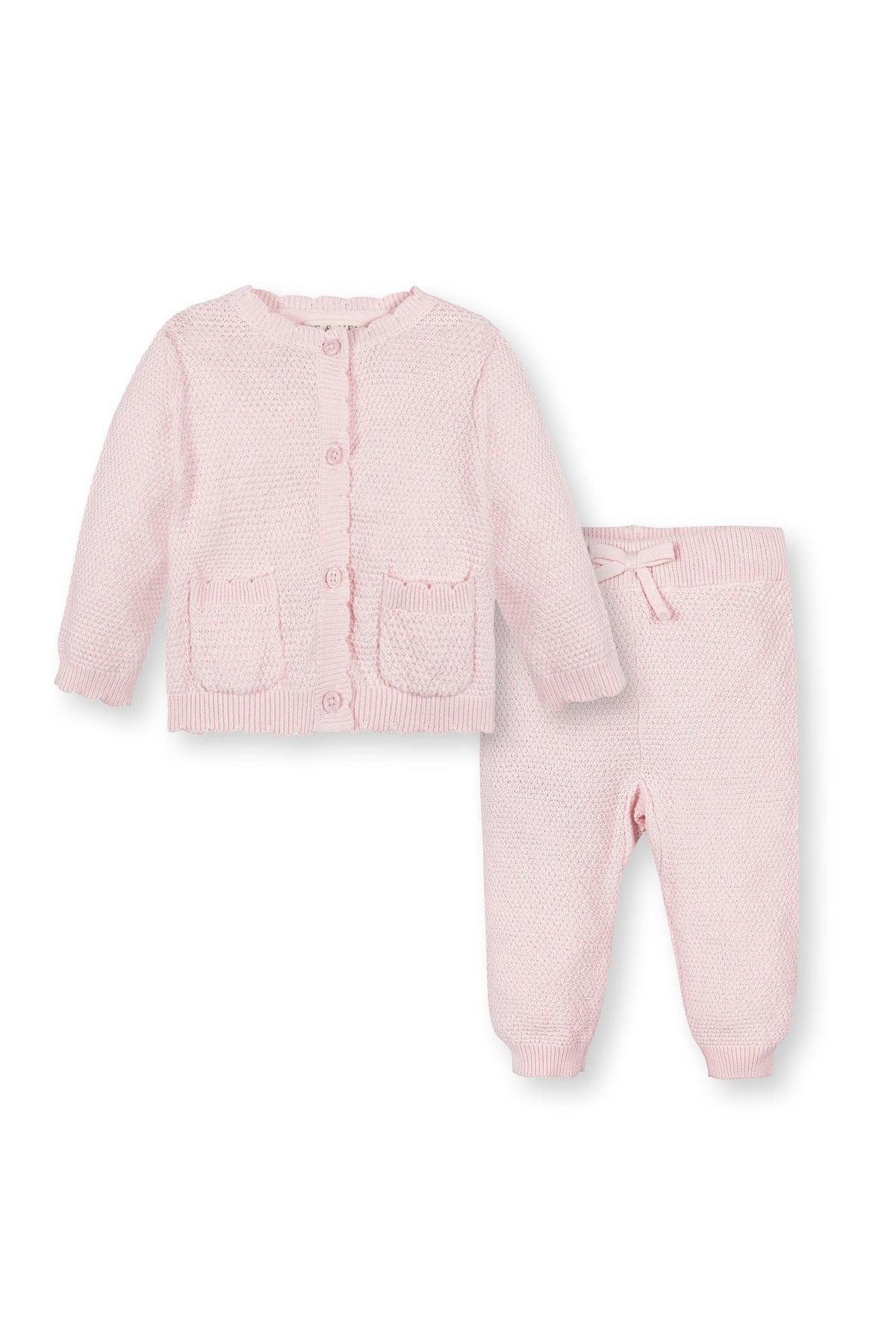 Hope & Henry Organic Cotton Cardigan and Legging Set