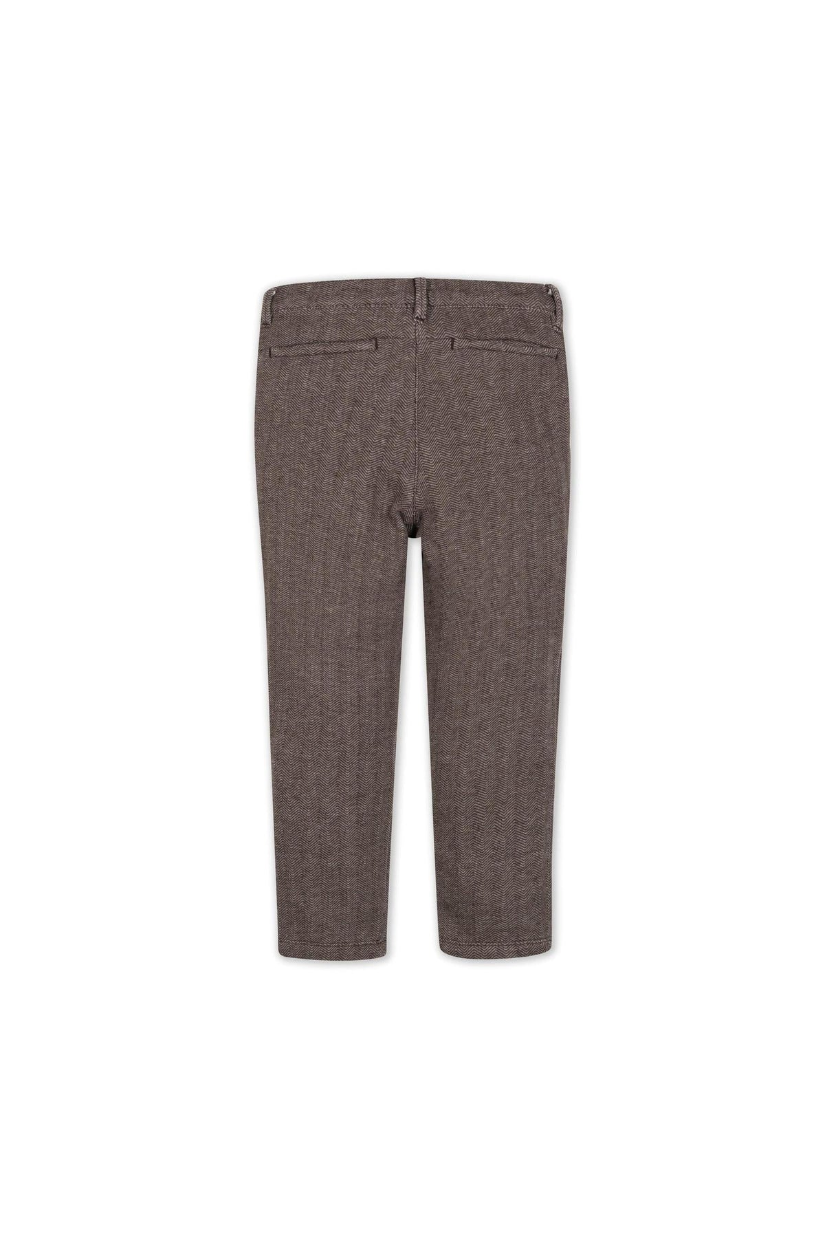 Organic Cotton Fleece Suit Pant, Chocolate, Toddler & Kids