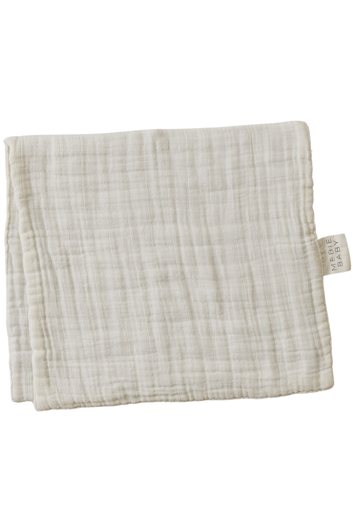 Mebie Baby  Cream Muslin Burp Cloth | 100% Cotton | Baby Essentials