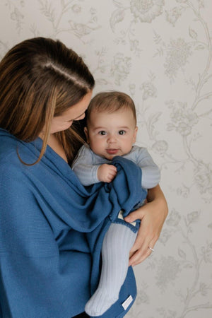Organic Luxe Baby Blanket | 100% Cotton
