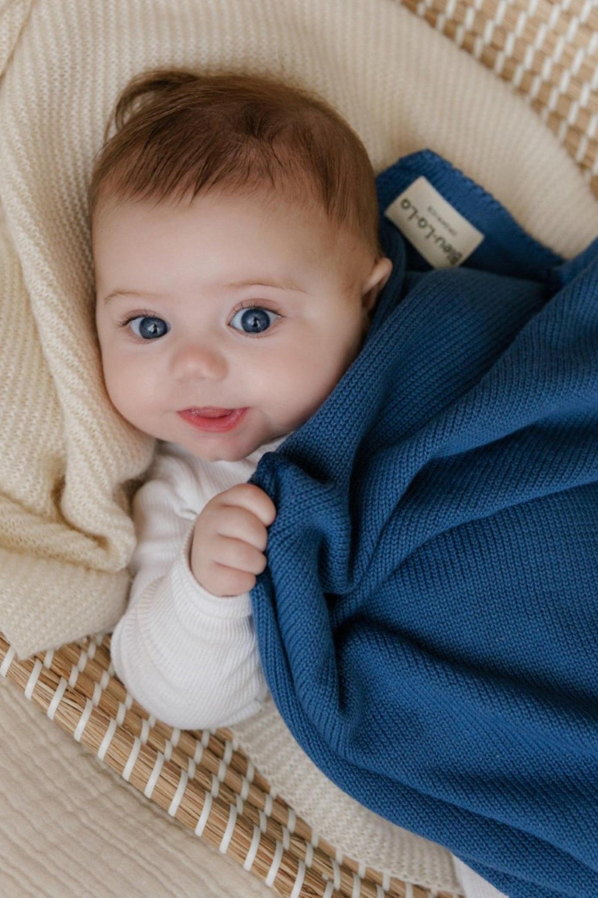 Organic Luxe Baby Blanket | 100% Cotton