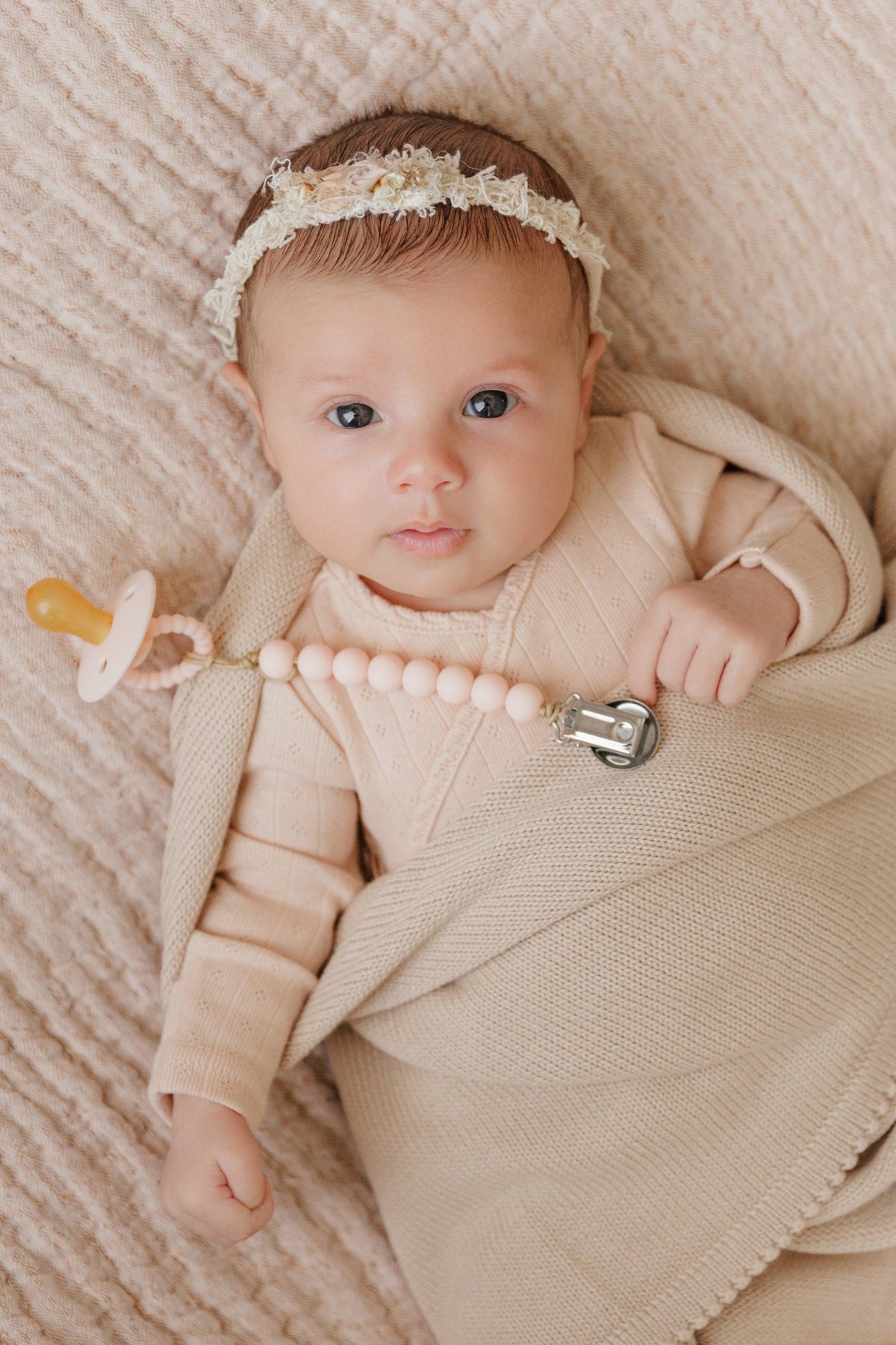 Organic Luxe Baby Blanket | 100% Cotton