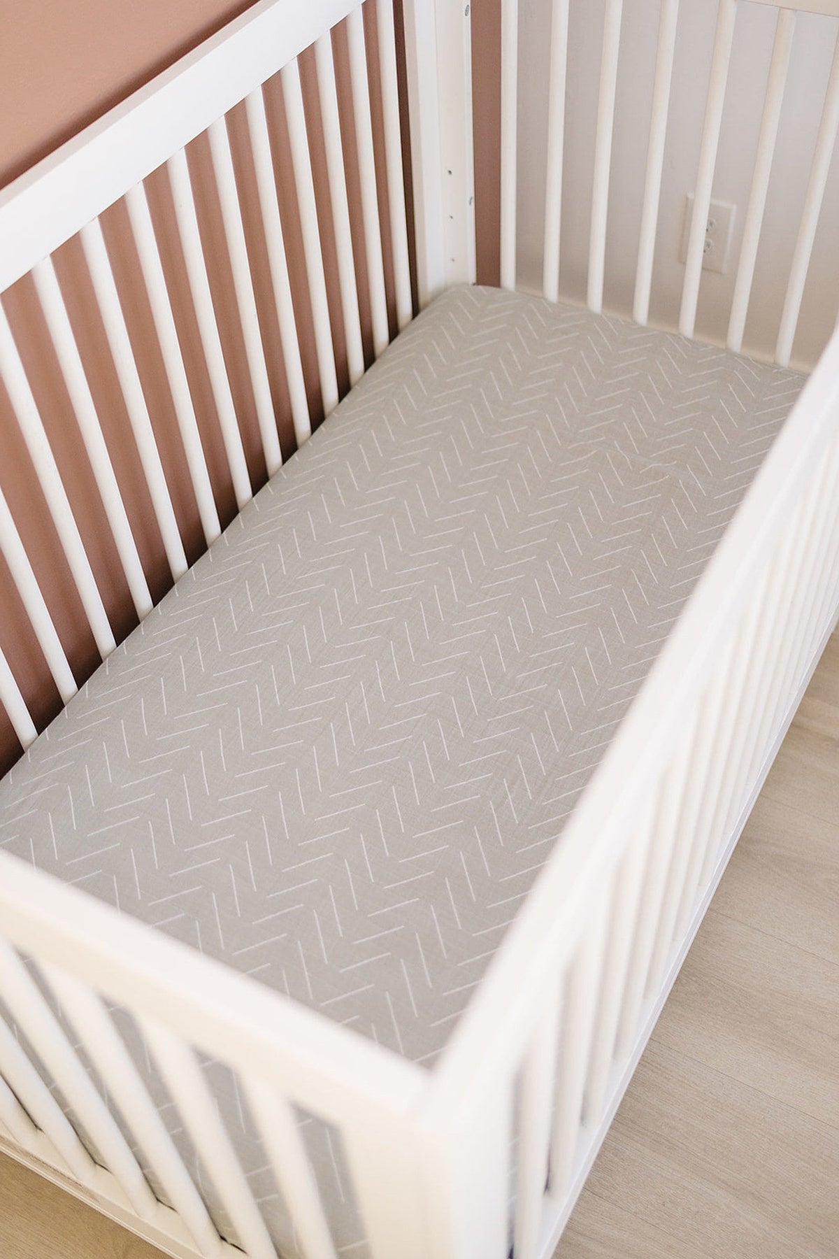 Mebie Baby  Desert Sage Muslin Crib Sheet | 100% Cotton | Baby Essentials