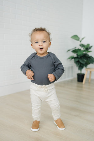 Oatmeal Joggers | Cotton | Baby Essentials | Gender Neutral