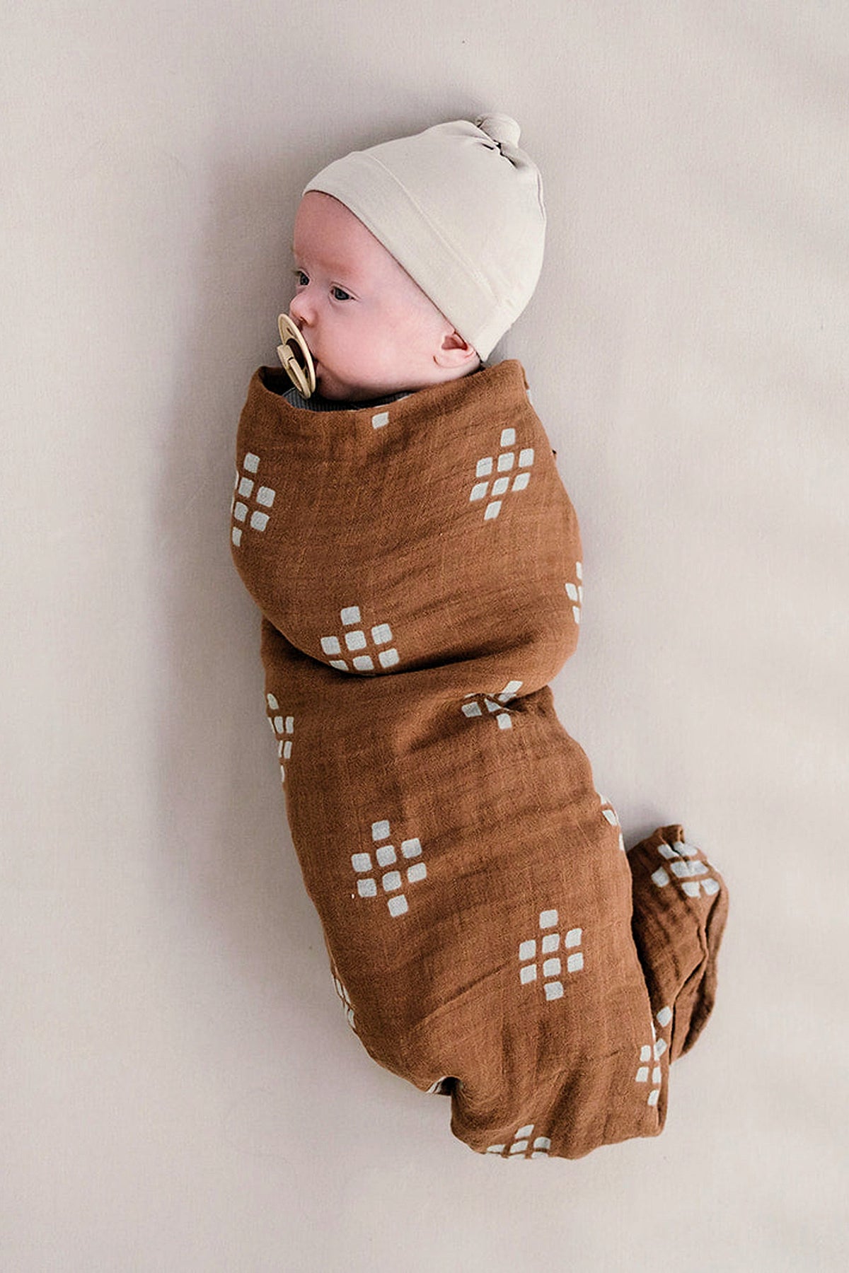 Chestnut Textiles Muslin Swaddle Blanket | 100% Cotton | Baby Essentials