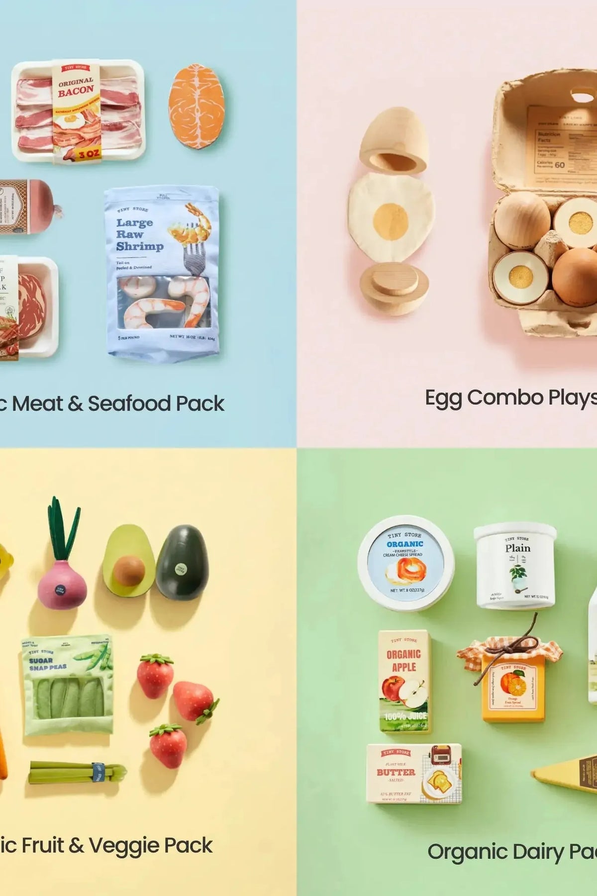 Tiny Land® Organic Play Food Collection