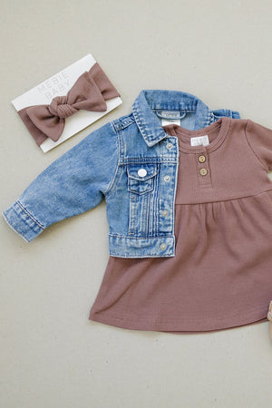 Baby & Toddler Jean Jacket | 100% Cotton