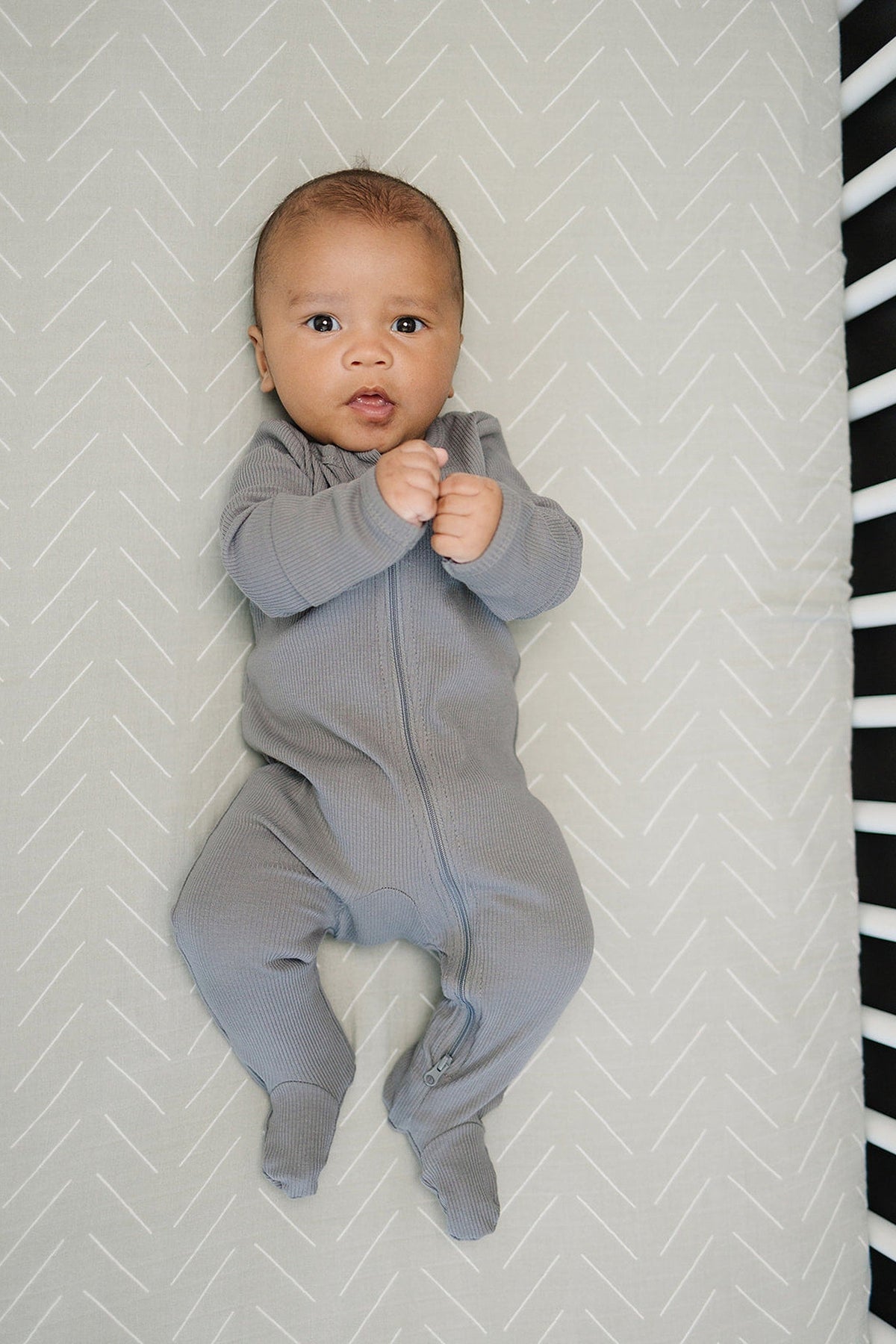 Mebie Baby  Desert Sage Muslin Crib Sheet | 100% Cotton | Baby Essentials