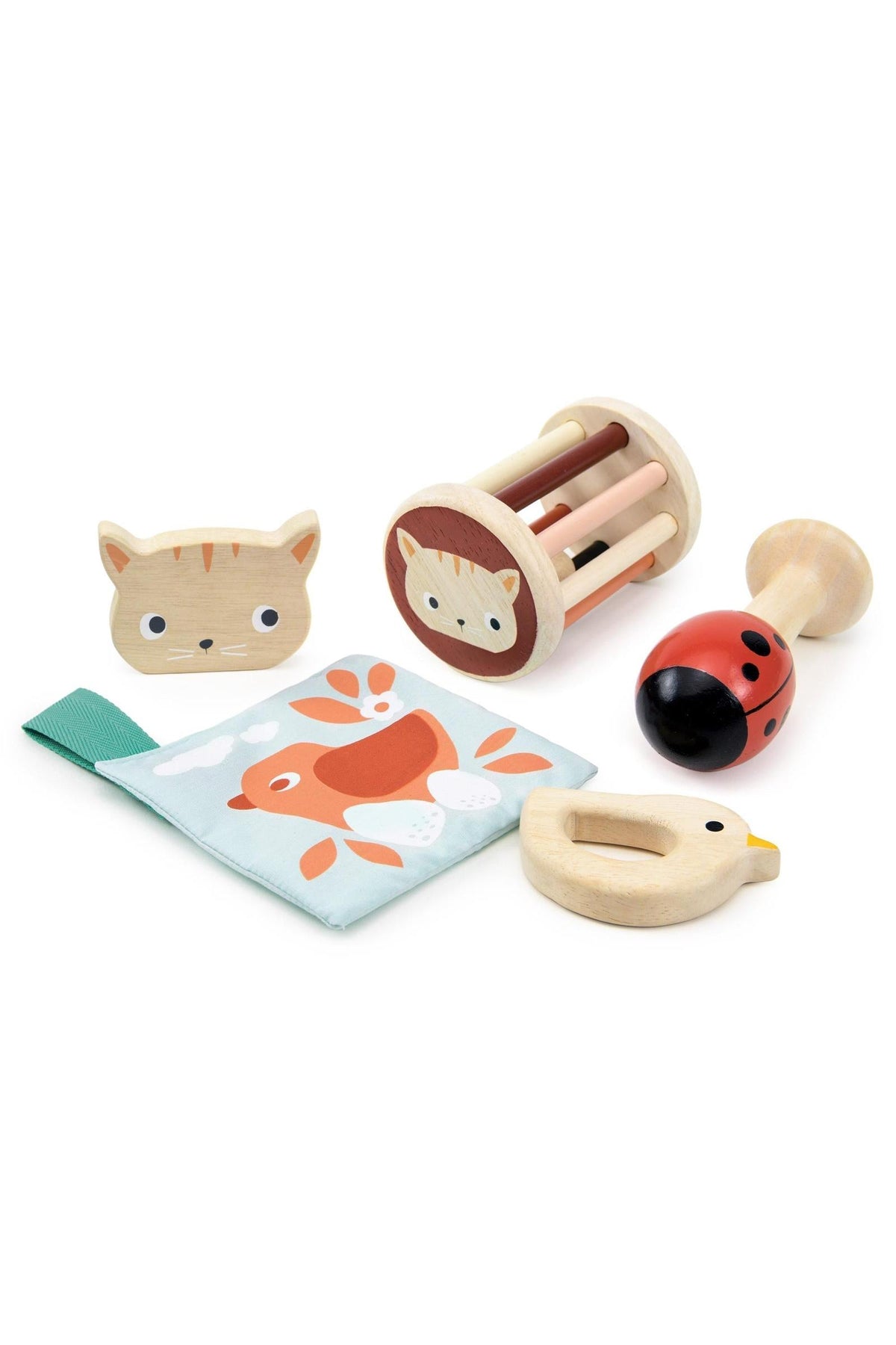 6 Months Garden Playtime Set | Mentari Wooden Toys