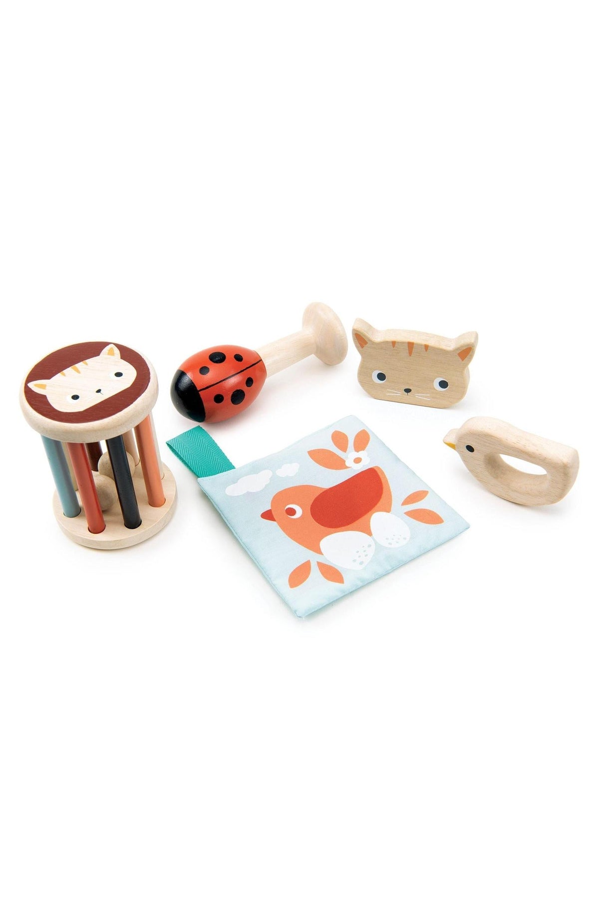 6 Months Garden Playtime Set | Mentari Wooden Toys
