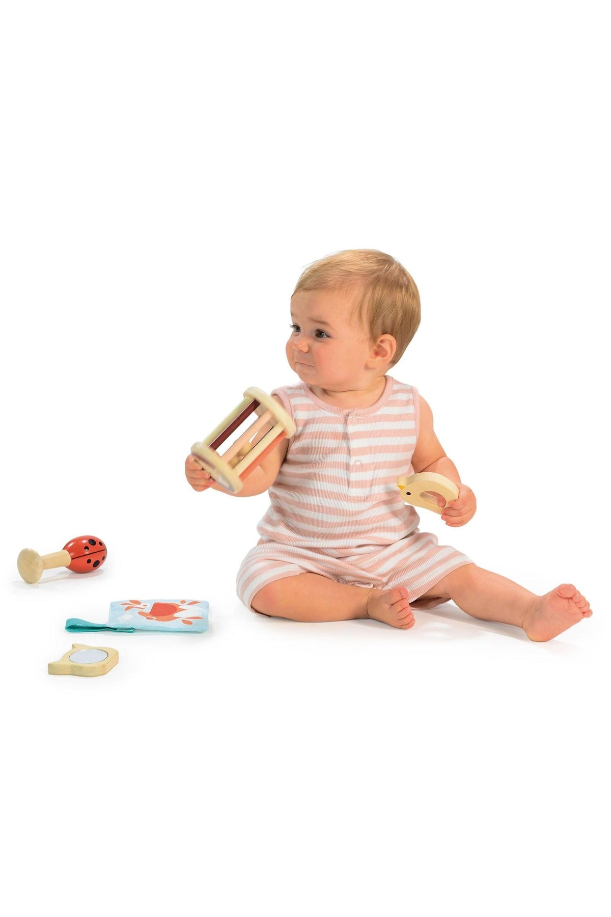 6 Months Garden Playtime Set | Mentari Wooden Toys