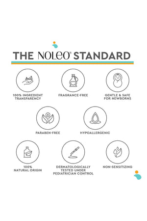 NOLEO 3-IN-1 - Diaper Rash Cream - EWG Verified -  24oz
