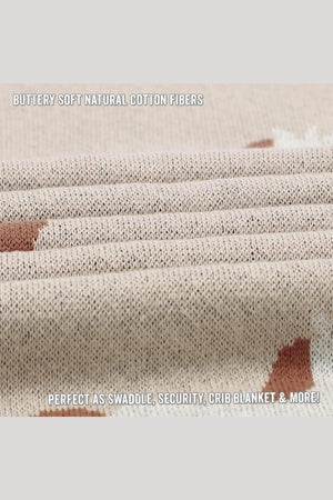 Knit Unicorn Luxury Swaddle Blanket | 100% OEKO Tex Pima Cotton