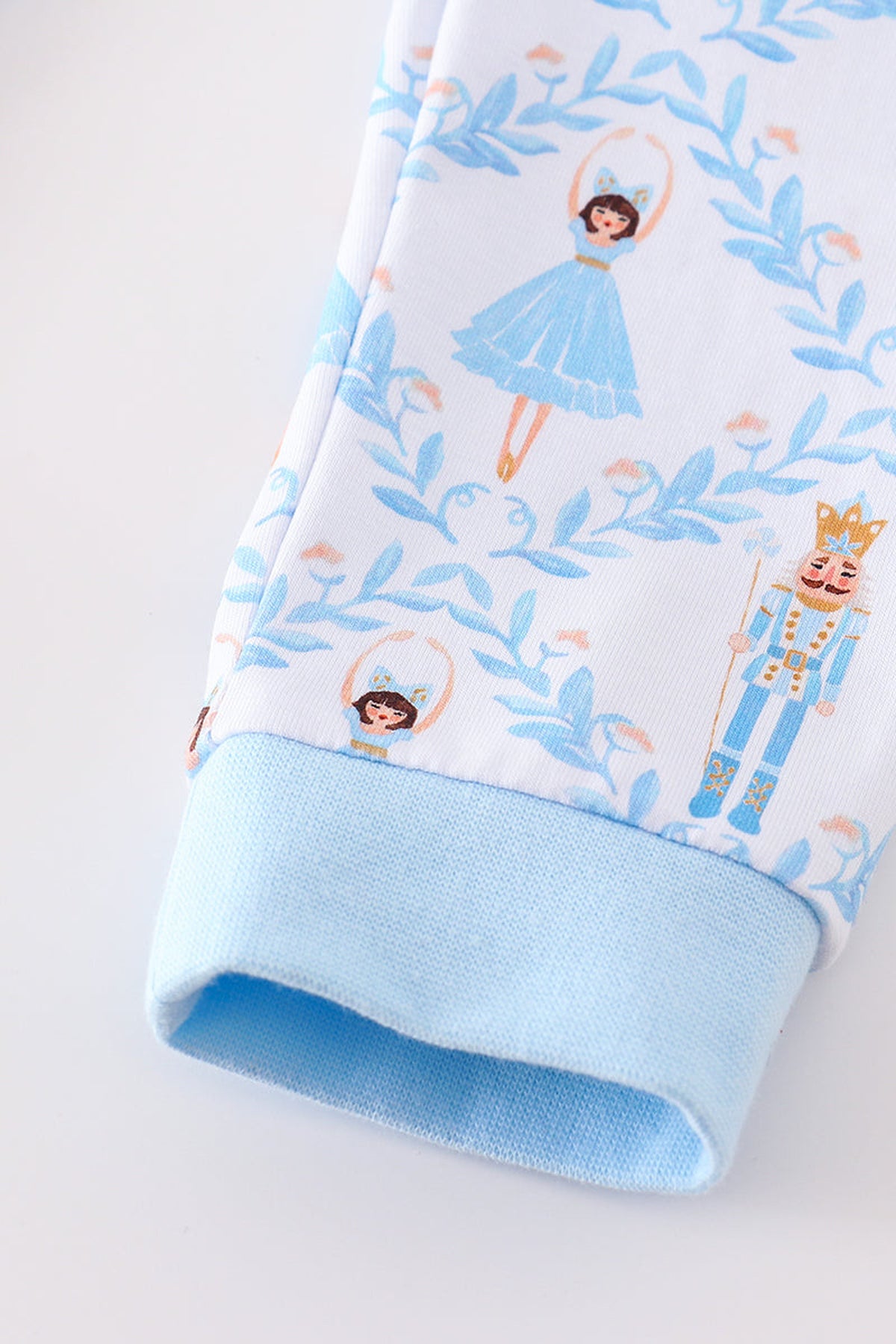 Baby Boy Blue Nutcracker Romper  | Cotton