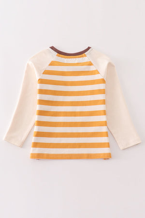 Noah's Striped Long-Sleeve Pocket Tee