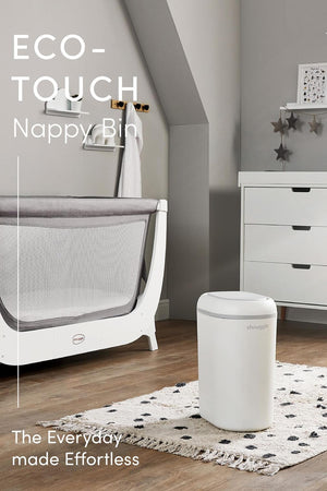 Changing Essentials Kit: Shnuggle Changing Mat + Diaper Pail + Better Bag Liners (90 Day Supply)